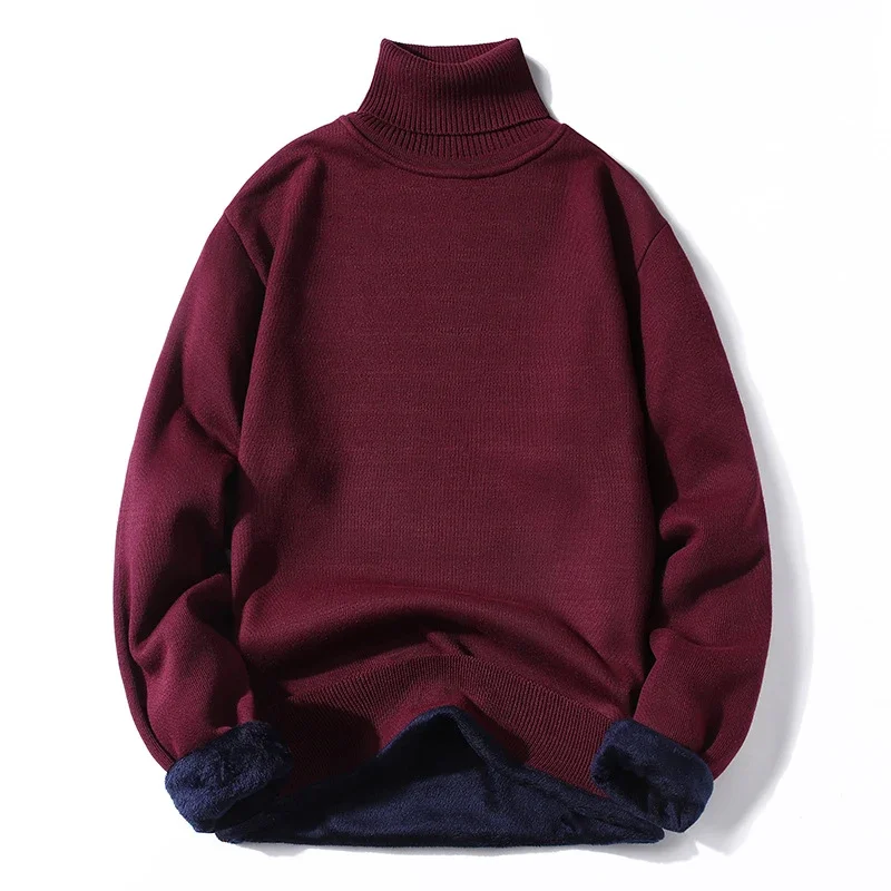 Men's Thermal Turtleneck Sweater