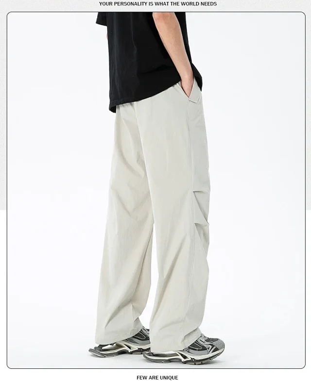 2025 Mens Parachute Pants: Waterproof, Lightweight & Stylish Detail