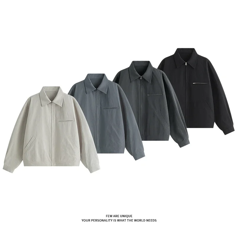 Autumn Lapel Vintage Work Jacket