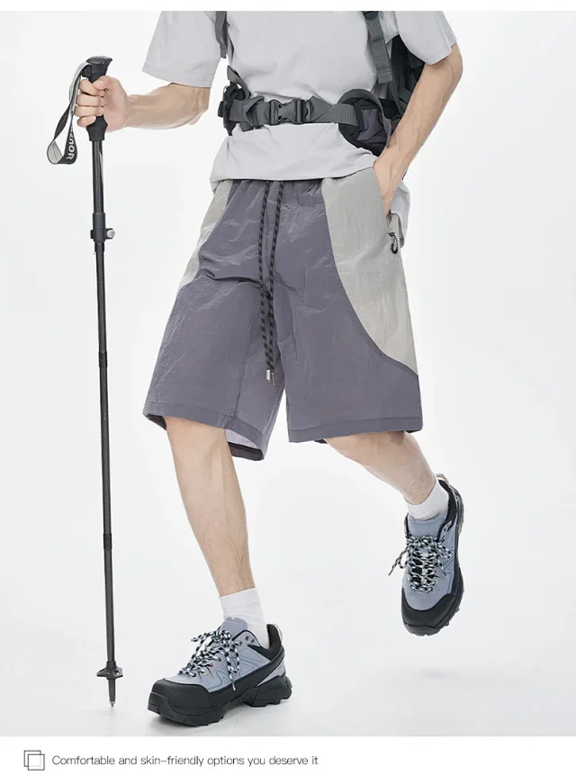 2025 Summer Loose 5-Pocket Cargo Shorts for Men Detail