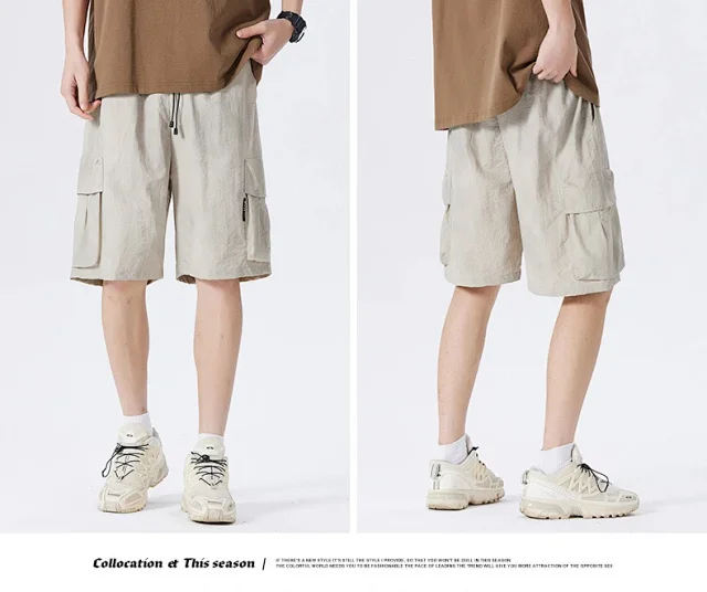 Men's 2025 Summer Ice Silk Pants Detail