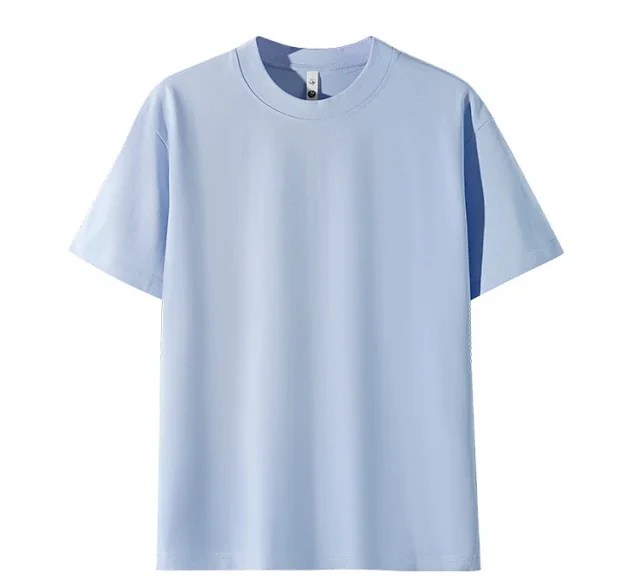 260g Summer Double Yarn Japanese Cotton Unisex Tee Detail
