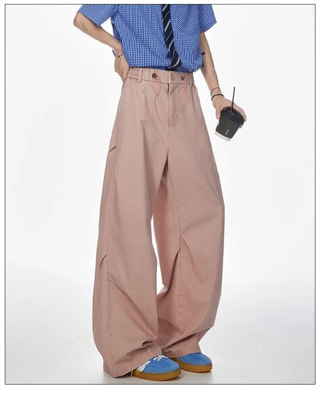 New American Pleated Saber Pants Detail