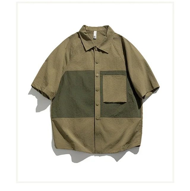 2025 Summer Men's Thin Shirt Detail