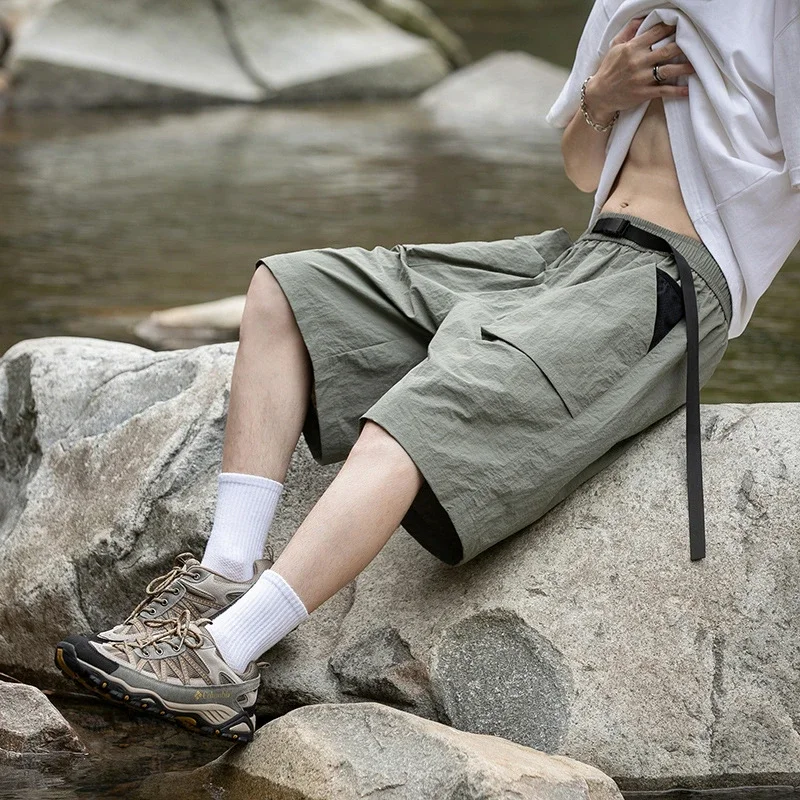 Men's Summer Loose Cargo Shorts