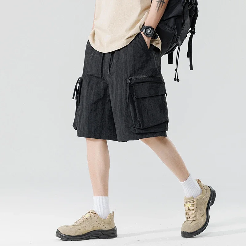 Japanese-style Outdoor Quick-dry Cargo Shorts for Men