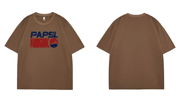 Men's Summer T-shirt: Vintage, Heavyweight, Drop - Shoulder Detail