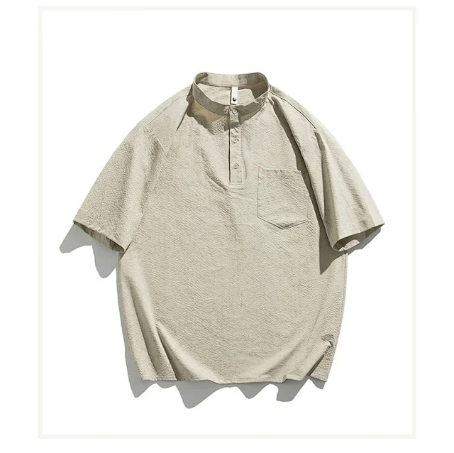 2025 T - shirt with Pocket Decoration Detail