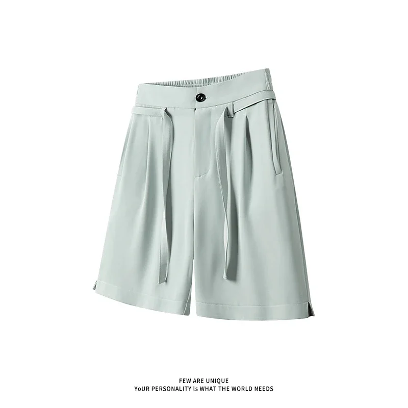 Men's Summer New Solid Color Five-point Shorts