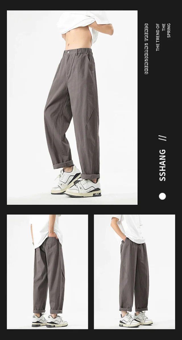 Japanese Men's Work Pants Detail
