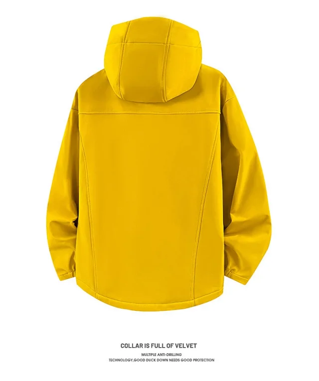 Spring Autumn Windproof Jacket (Couple Style) Detail
