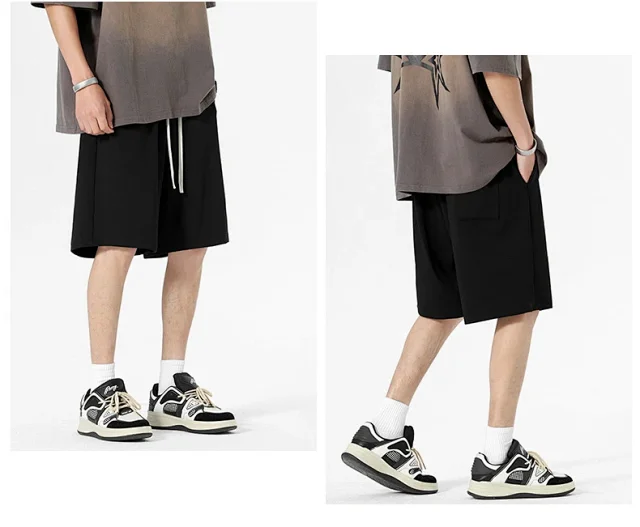 2025 Summer Solid-color Sport Shorts Detail