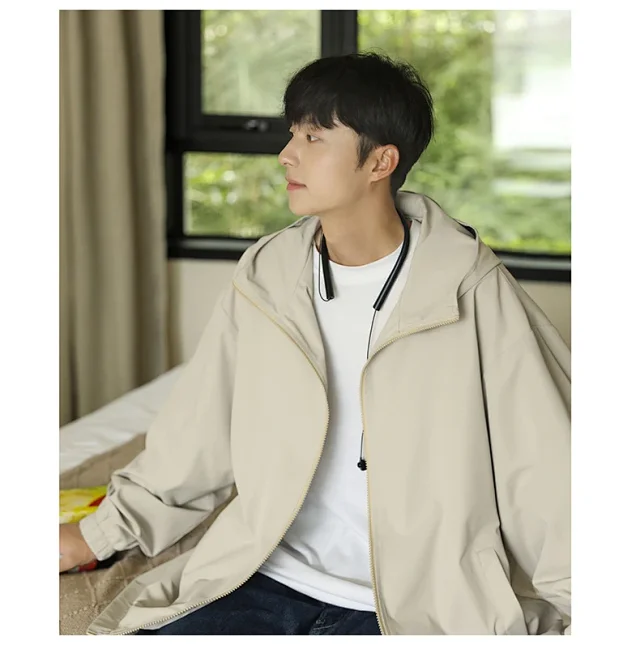 Autumn Men's Outdoor Jacket Detail