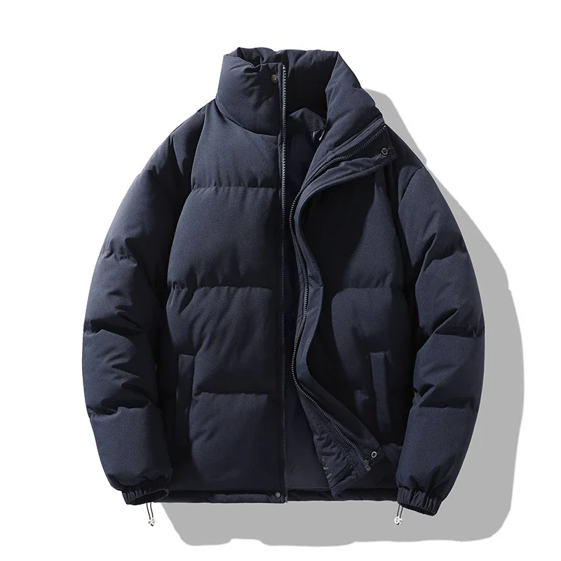 Winter New Collar Cotton Padded Jacket Couple Bread Coat