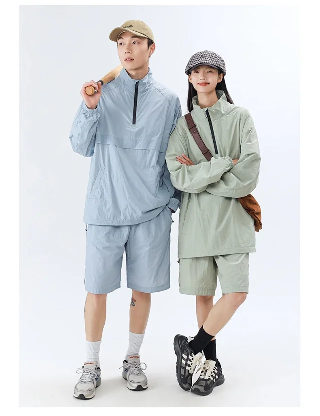 Men's Summer Ice Silk 2-Piece Set (UPF50+) Detail