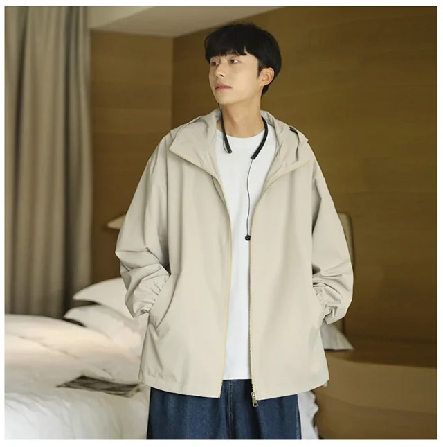 Autumn Men's Outdoor Jacket Detail