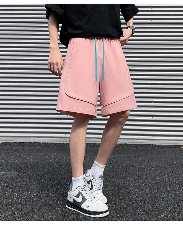 Men's Summer Ice Silk Outdoor Shorts Detail