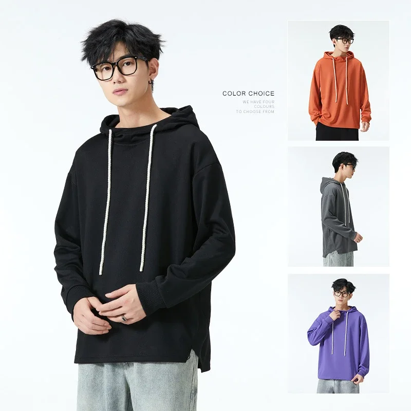 Men's Autumn/Winter Solid Hoodie