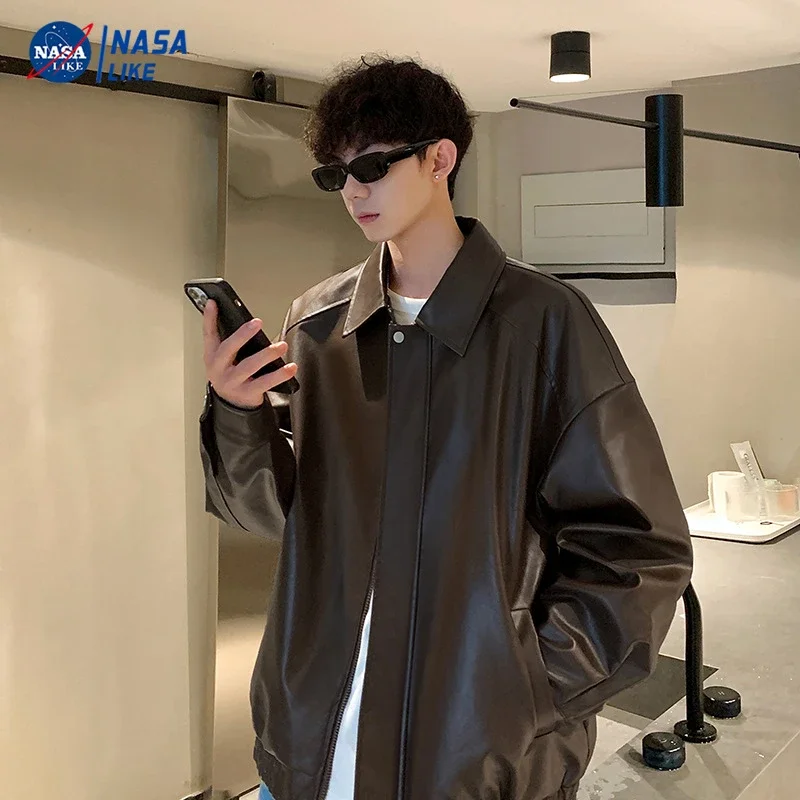 NASA Men's Retro Street Flight Jacket