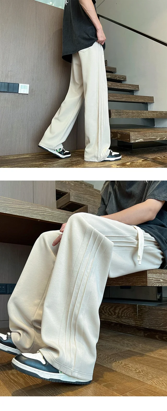 Men's Loose Sweatpants for Spring/Autumn Detail