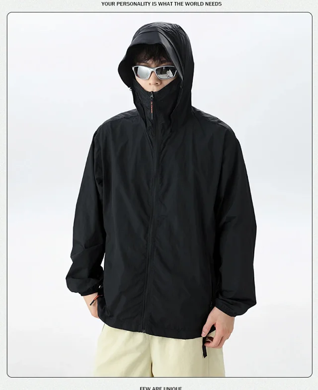 2025 Summer New UV-protective Skin Jackets for Outdoor Cycling Detail