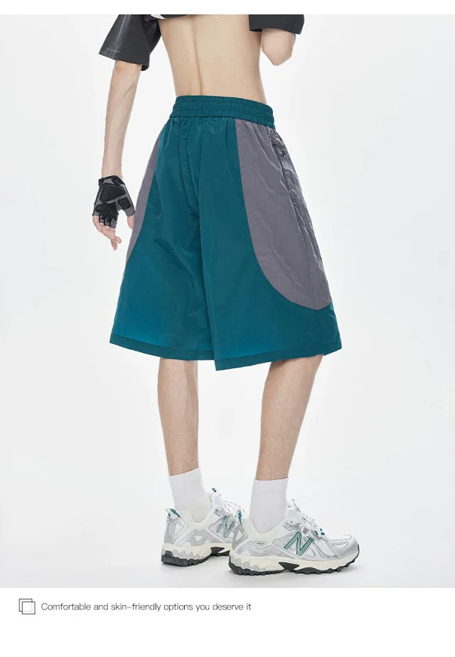 2025 Summer Loose 5-Pocket Cargo Shorts for Men Detail