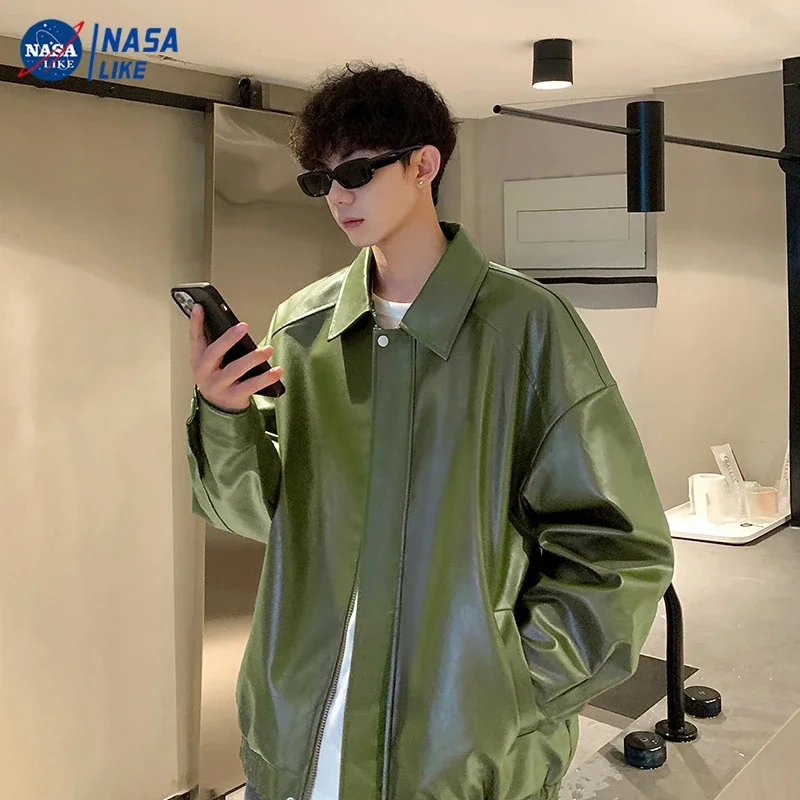 NASA Men's Retro Street Flight Jacket