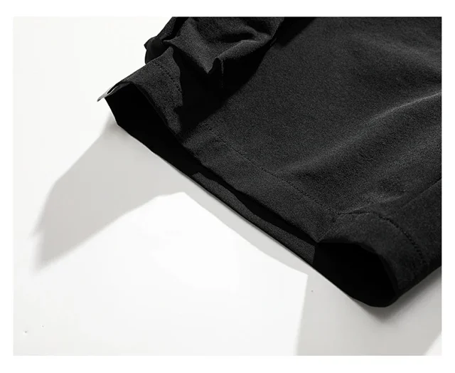 Men's Summer Ice Silk Cargo Shorts Detail