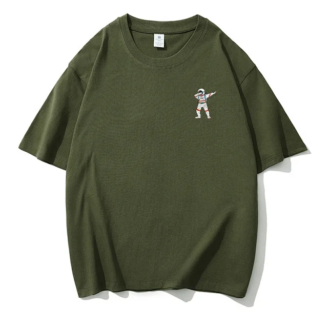 Men's Summer Cotton T - Shirt Detail