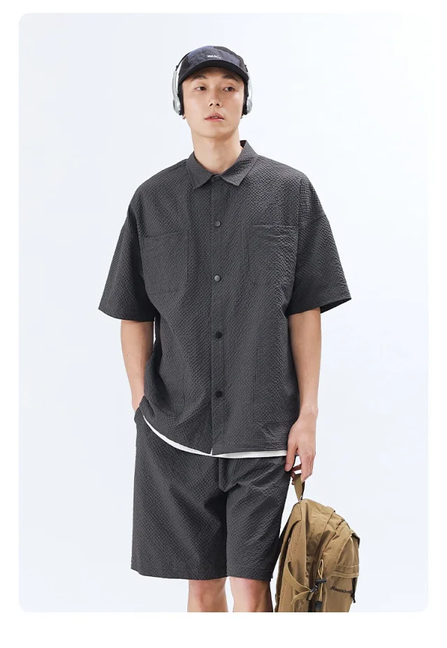 2025 Men's Summer Sporty Set (Ice Silk) Detail