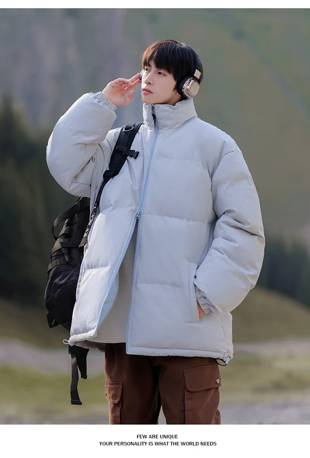 Autumn/Winter New Thick Warm Hong Kong-style Bread Jacket Detail
