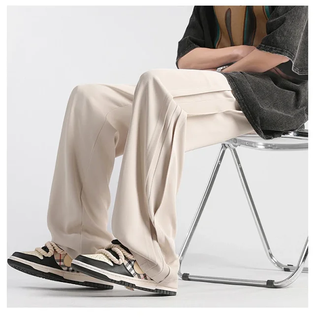 NASA Men's Summer Ice Silk Trousers Detail