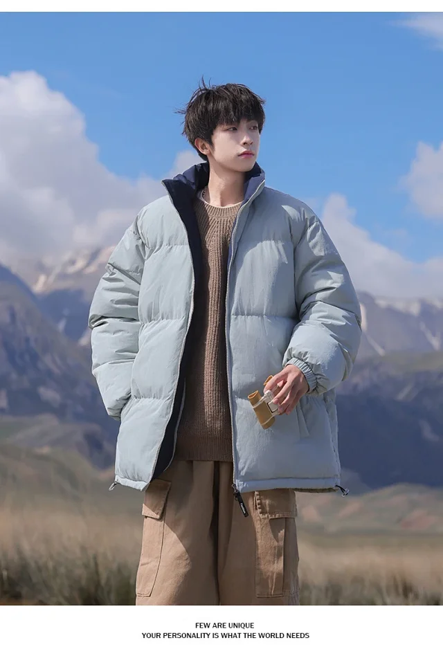 Autumn/Winter New Thick Warm Hong Kong-style Bread Jacket Detail
