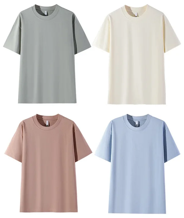 Loose Crewneck Short-Sleeve T-Shirt Detail