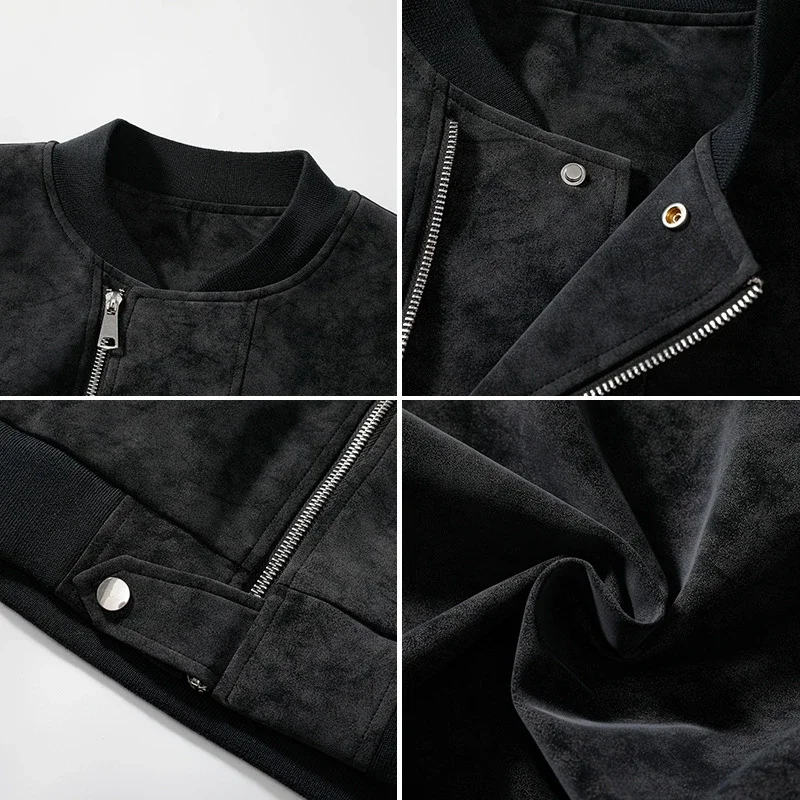 Maillard Washed Leather Jacket