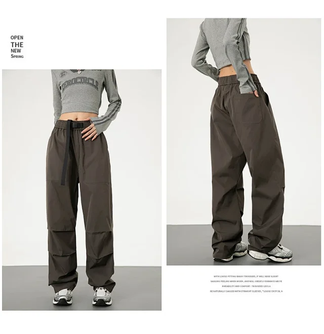 Men's Summer Outdoor Parachute Pants Detail
