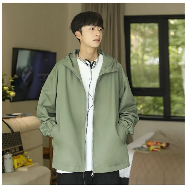 Autumn Men's Outdoor Jacket Detail