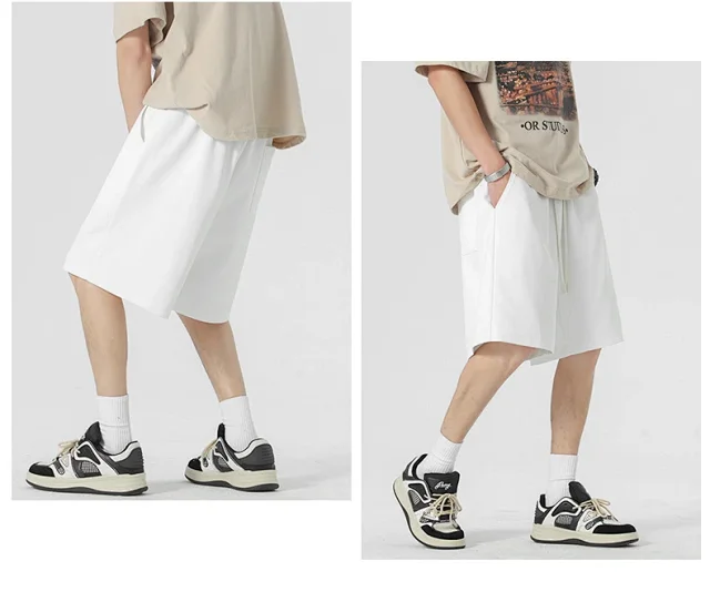 2025 Summer Solid-color Sport Shorts Detail
