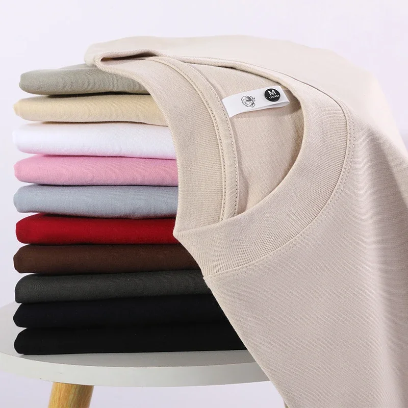 260g Summer Double Yarn Japanese Cotton Unisex Tee