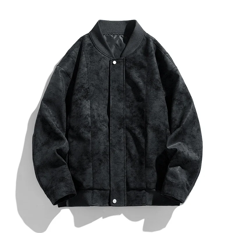 2025 Spring/Fall New Jacket: Loose Workwear, Trendy Leather, American Waterproof Biker Style