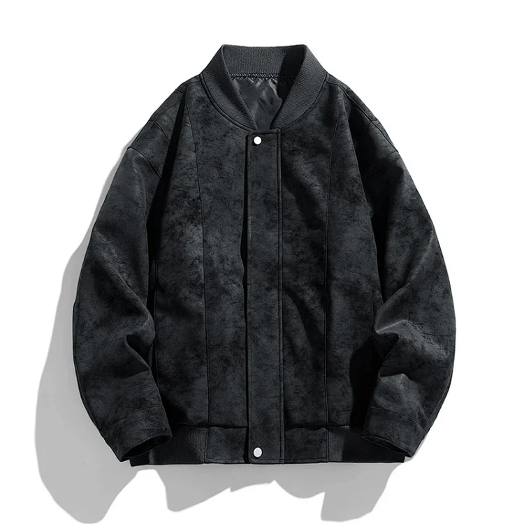 2025 Spring/Fall New Jacket: Loose Workwear, Trendy Leather, American Waterproof Biker Style