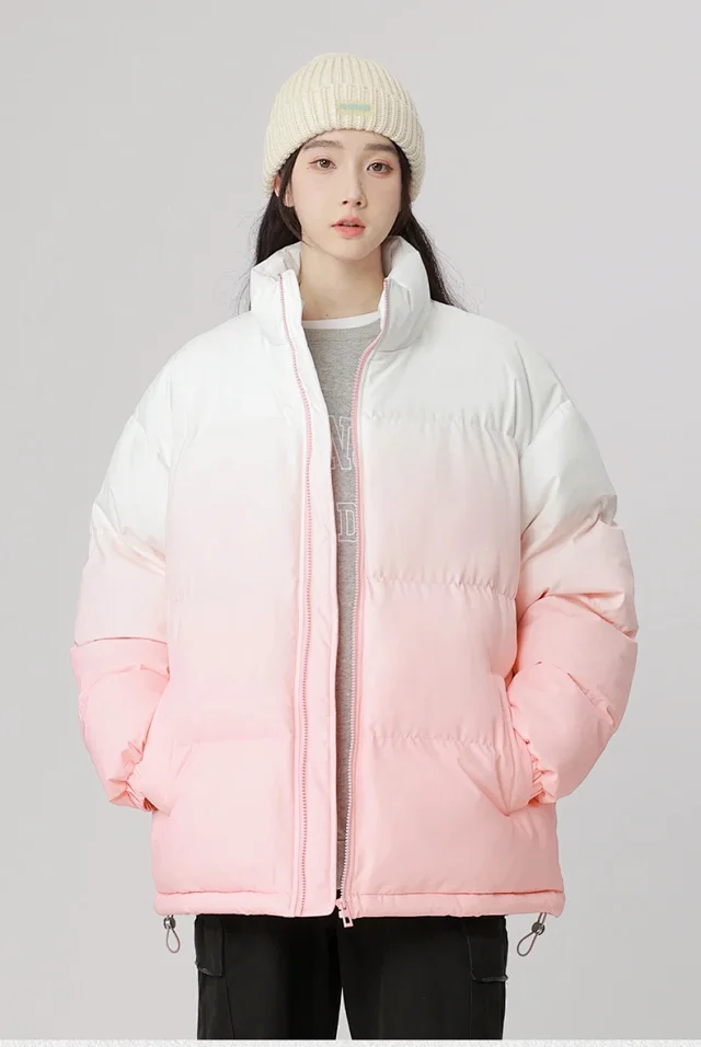 2025 Winter Men's Gradient Puffer Coat Detail