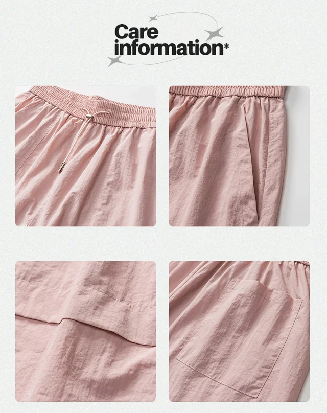 Mountain-style Cargo Pants Detail