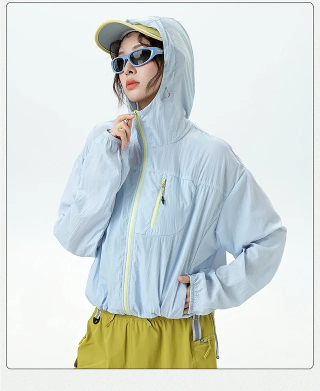 Men's Summer Sun Jacket (Unisex) Detail
