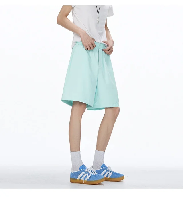 Men's Summer Sporty Loose Beach Shorts Detail