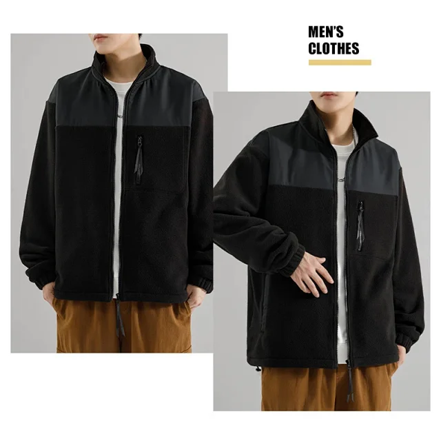 Men's Fleece Jacket Detail