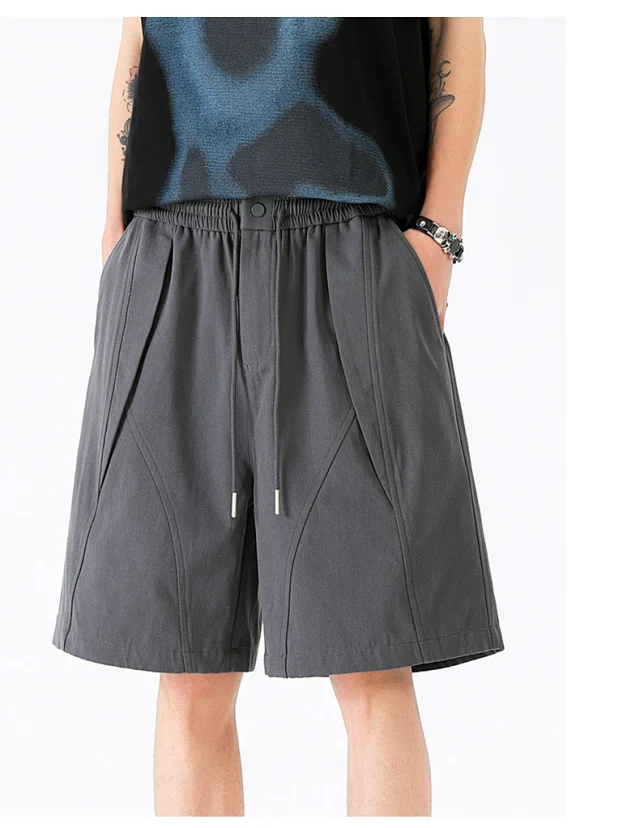 NASA High-street Hong Kong-style Shorts for Men Detail