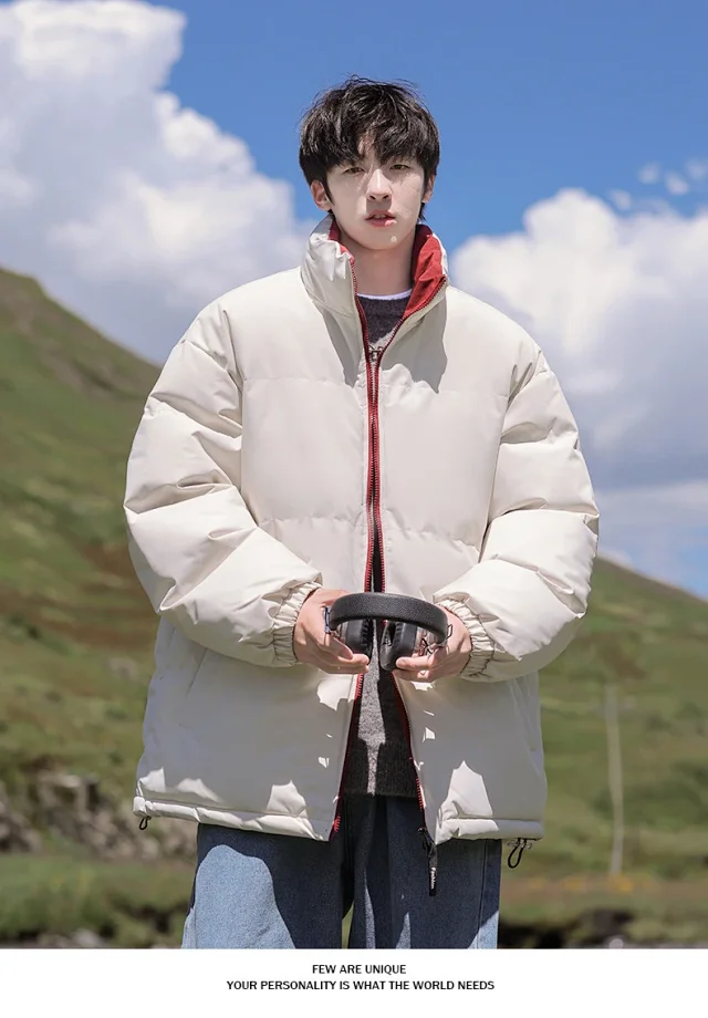 Autumn/Winter New Thick Warm Hong Kong-style Bread Jacket Detail