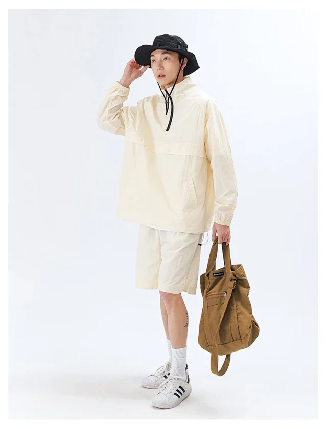 Men's Summer Ice Silk 2-Piece Set (UPF50+) Detail