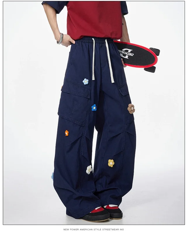 Vintage Multi - Pocket Straight Work Pants Detail